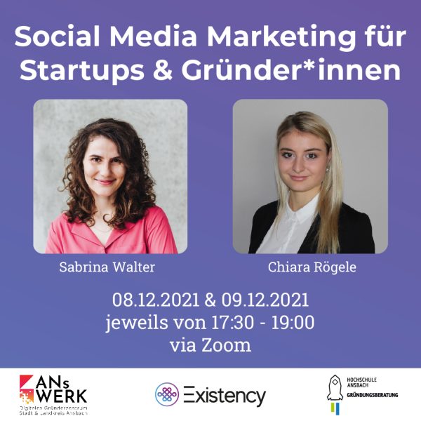 Social Media Marketing Workshop mit Sabrina Walter und Chiara Rögele