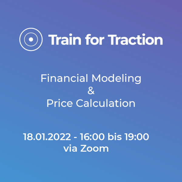 financial modeling and price calculation